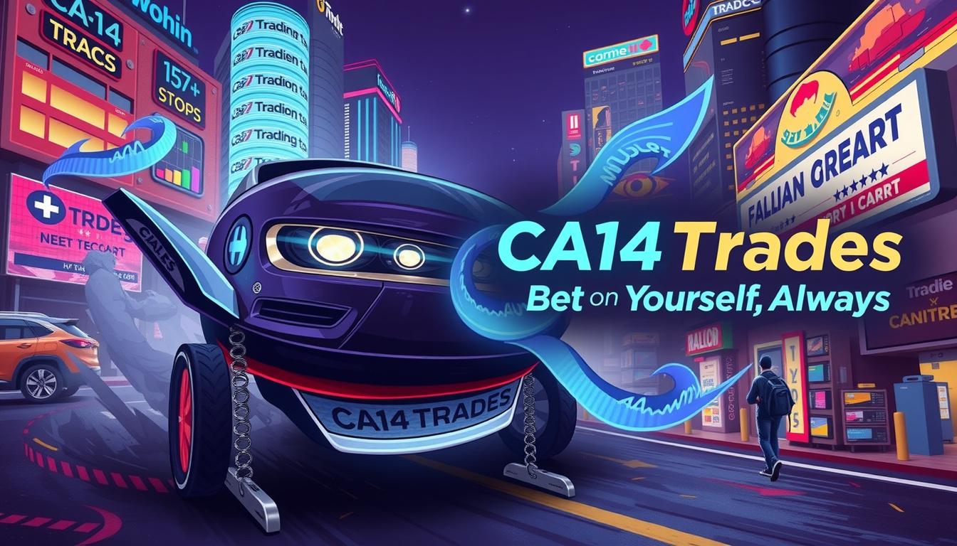YouTube Banner idea created from the prompt: youtube channel banner, wide 16:9 composition, bold branding graphics, Make a YouTube banner of a trading channel, this is my logo, it is na
