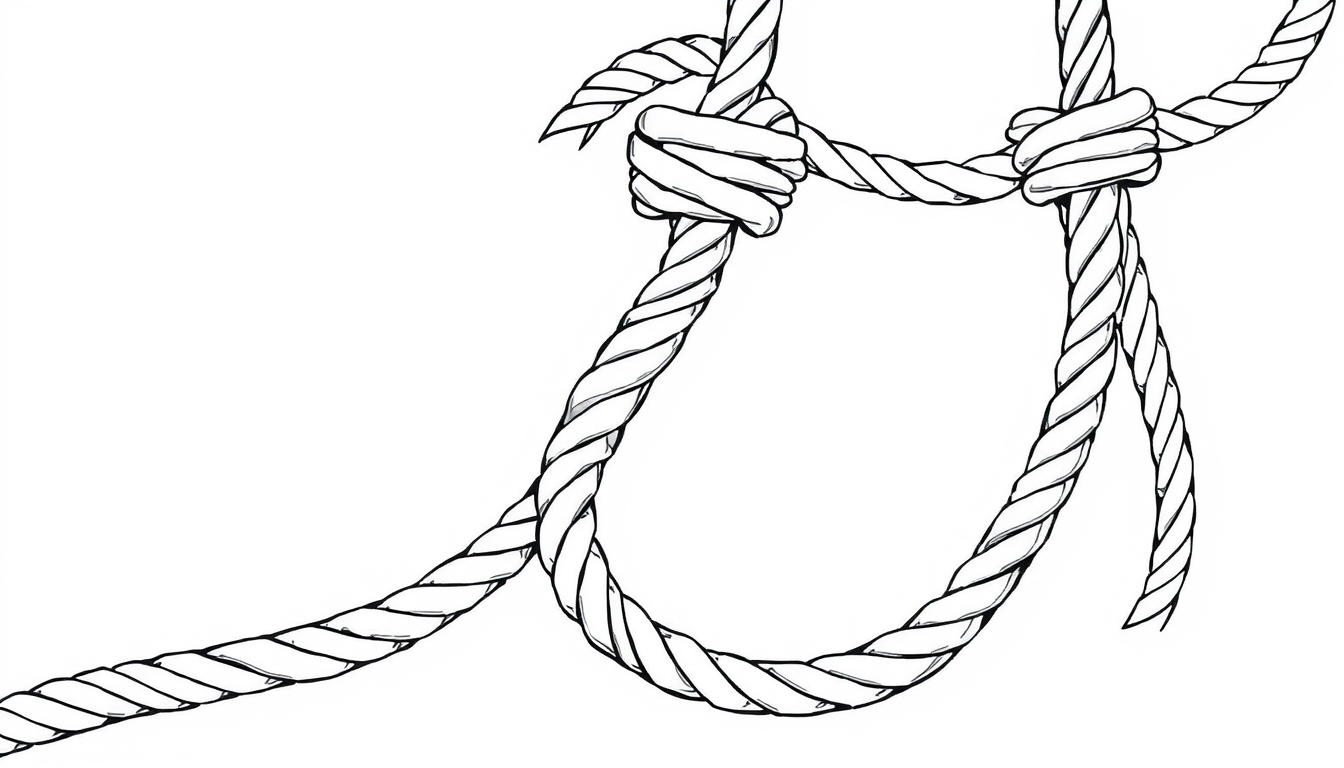 Main art studio: generiere bilder zum thema :adult coloring book illustration, elegant, bdsm insired aesthetic, , decorative ropes , ,intricate ornamental details,clea