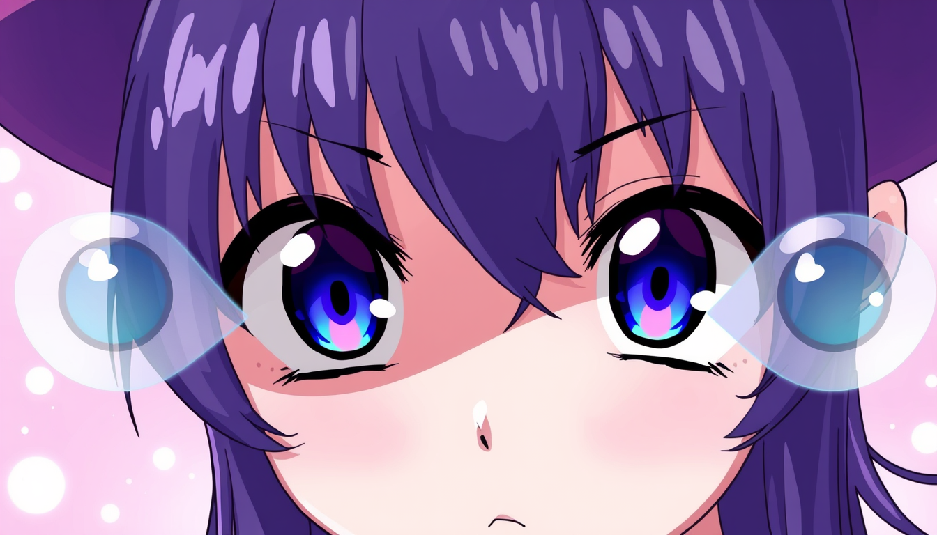 Anime idea: anime style, vibrant colors, expressive eyes, Animer fille , detailed anime illustration