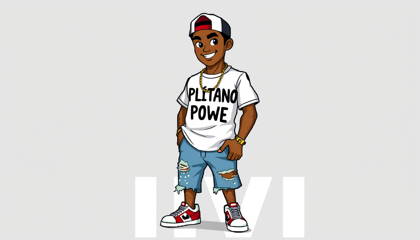 Sprite idea created from the prompt: pixel art game sprite, clean pixel grid, retro 16-bit palette, Dominican young man, casual streetwear, ripped denim shorts, sneakers, backwa