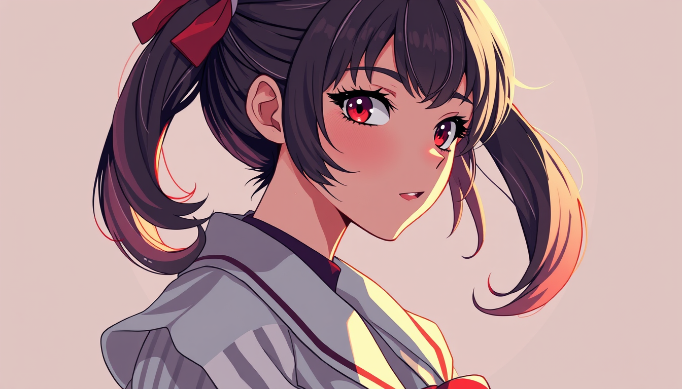 Characters idea: an original character defined by silhouette, role, outfit, palette, and expression, deliberate composition, a girl , polished image, coherent details,