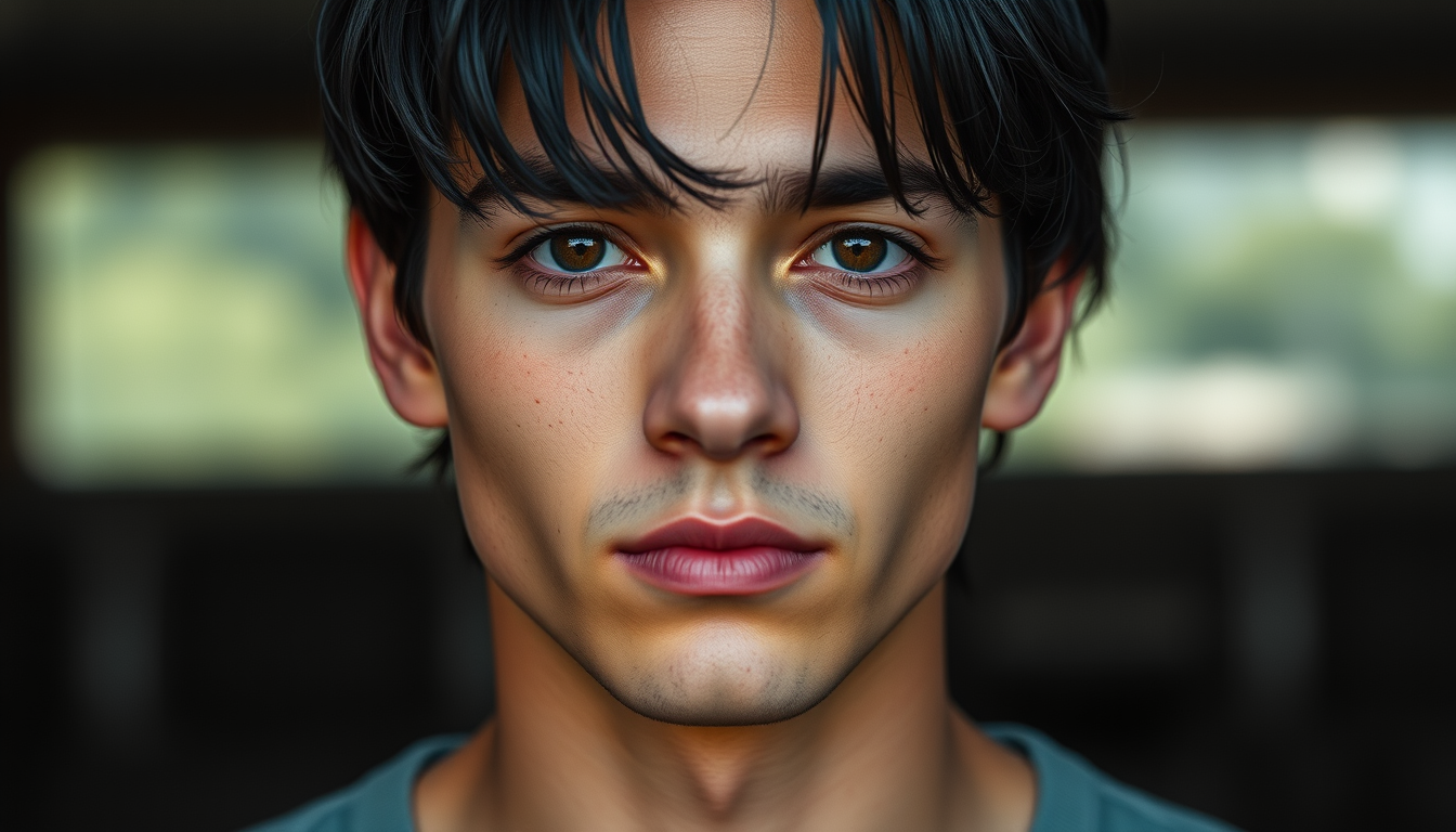 AI Art prompt example created from the prompt: 17th man with black hair, dark brown eyes and flat hair, but short and lightly tanned