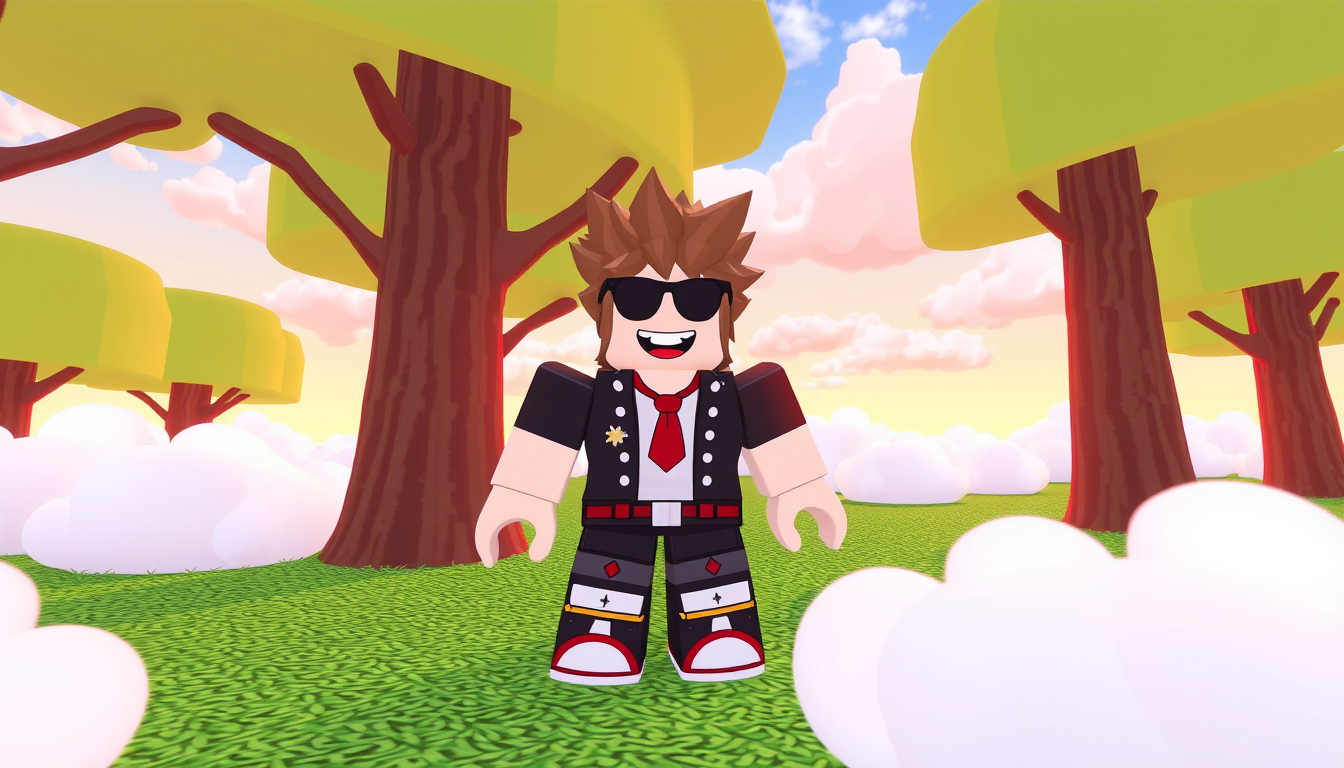 Main art studio: ☁️ CLOUD HANGOUT ☁️ create me a preview image for my roblox game high quaillity