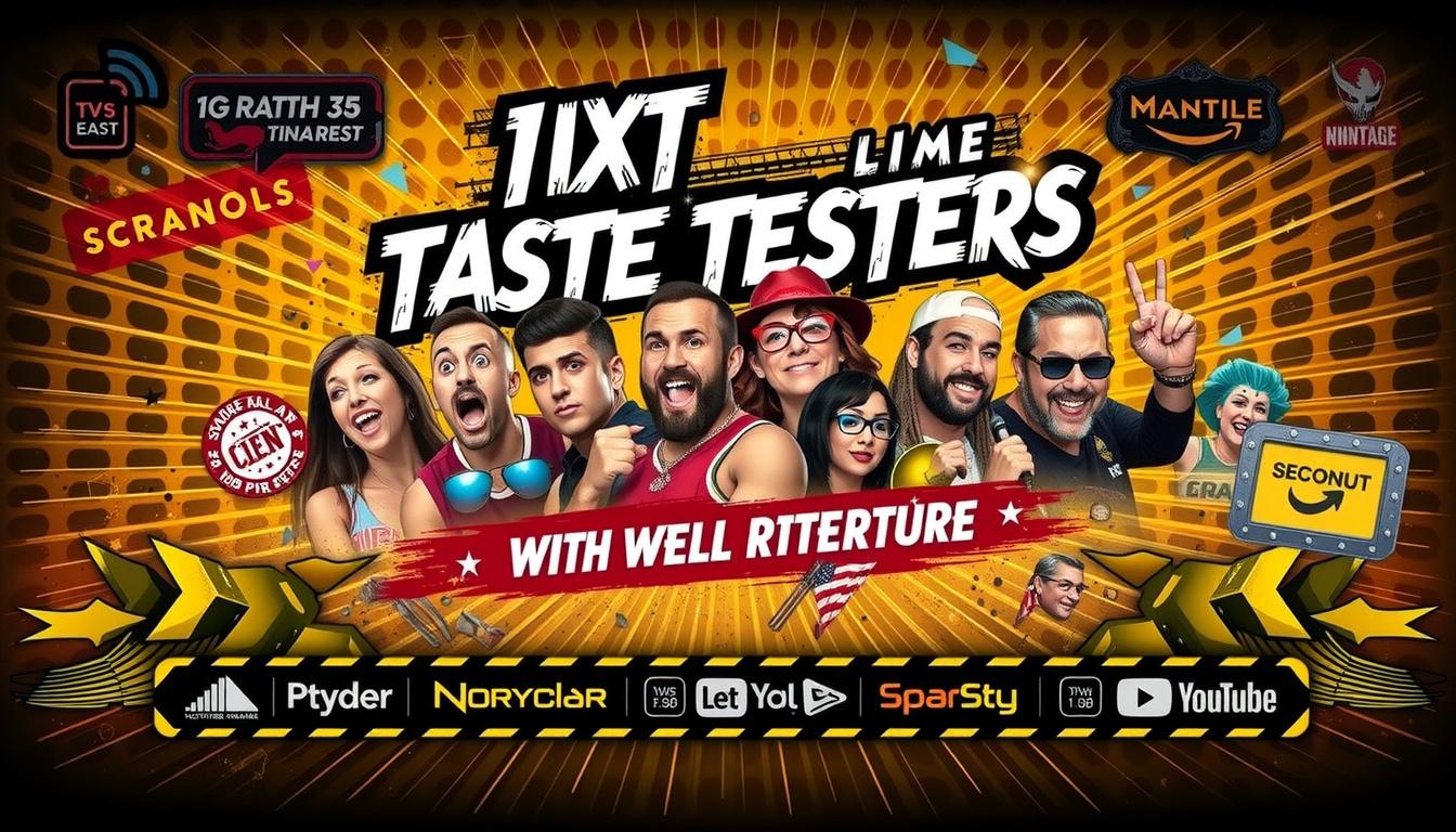 YouTube Banners idea: youtube channel banner, wide 16:9 composition, bold branding graphics, Make this pop , channel-art ready banner