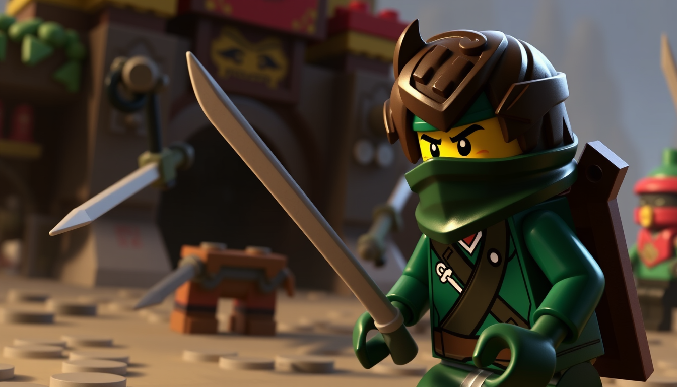 Main art studio: Lloyd dans ninjago