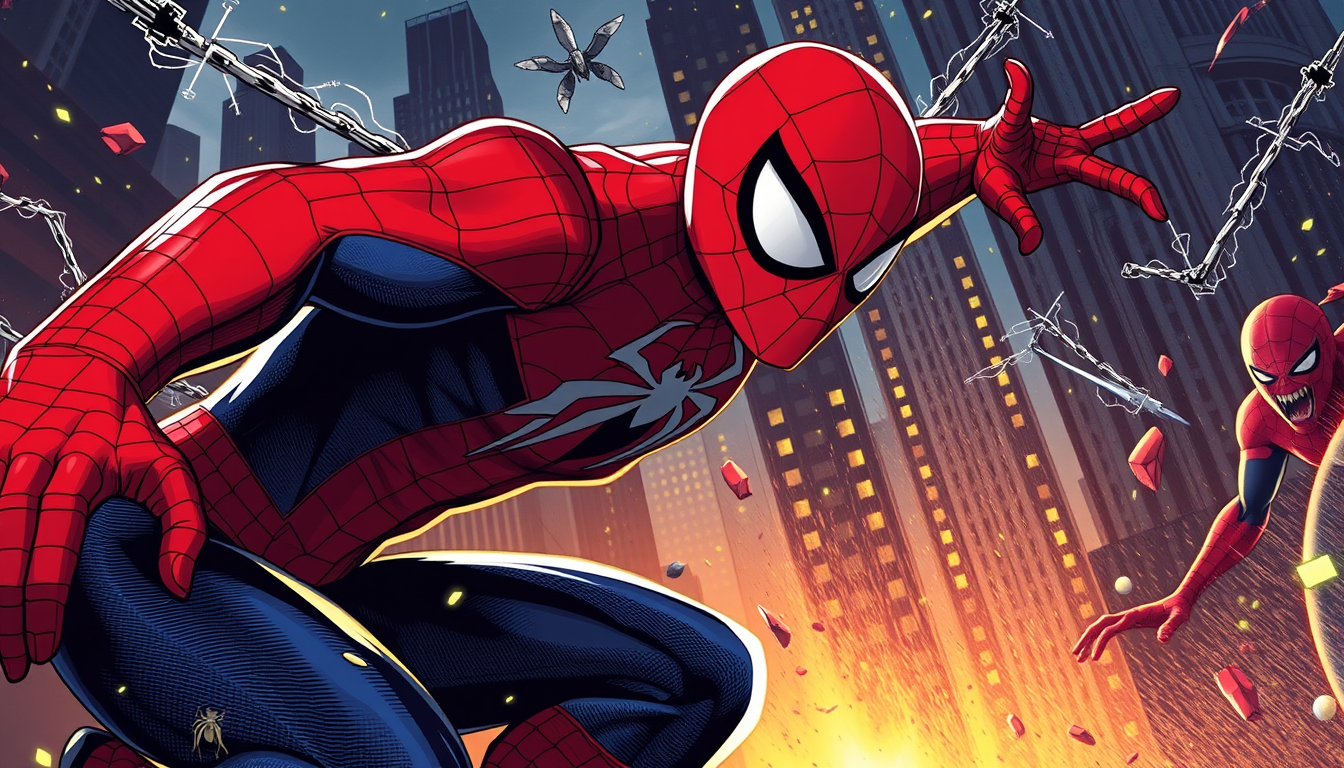 Main art studio: Amongus gegen spiderman