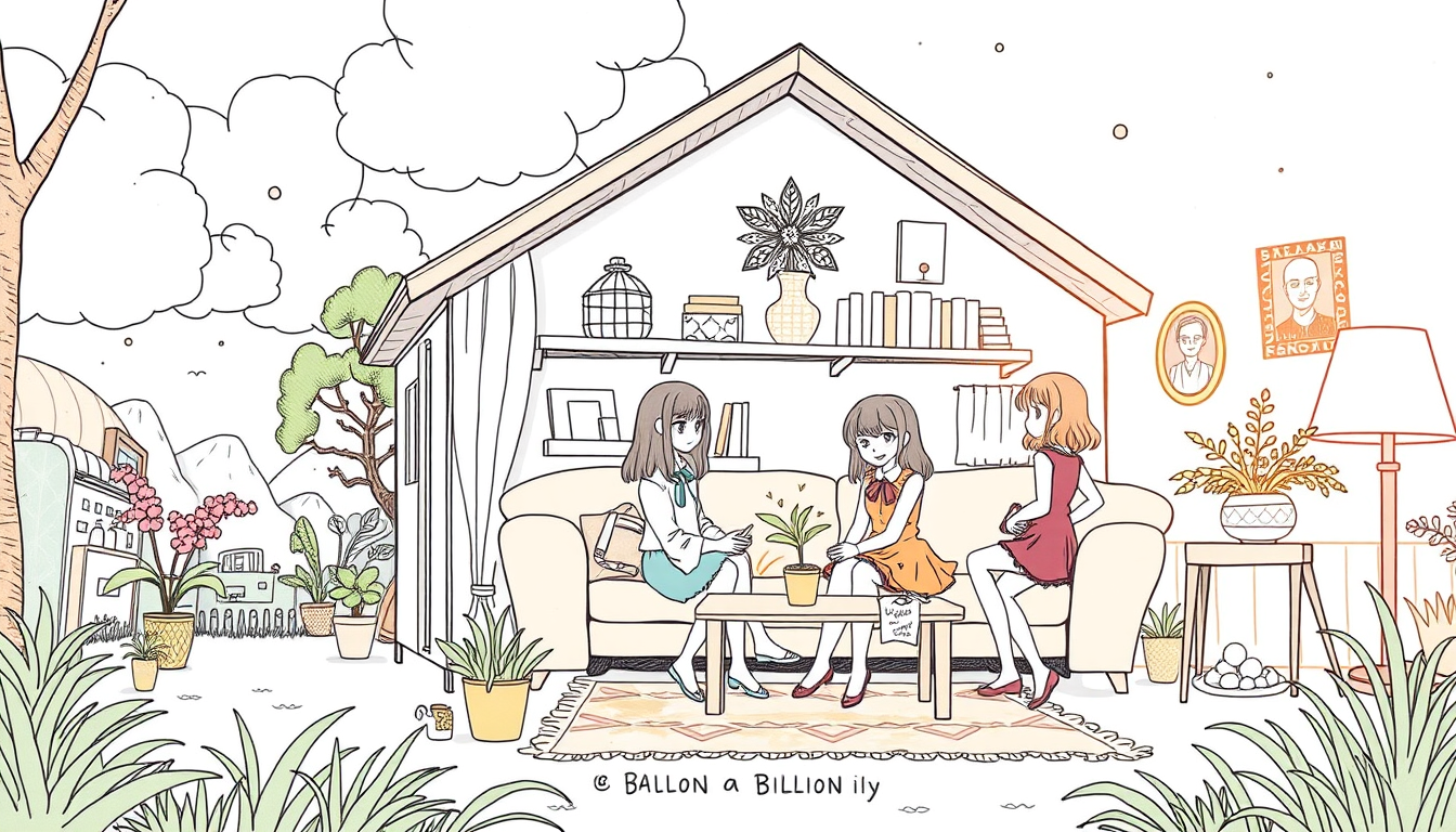 Main art studio: Draw a billion girls in a house
