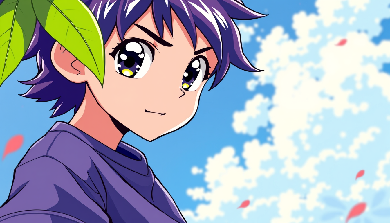 Anime idea: anime style, vibrant colors, expressive eyes, jersey t shirt in alapuzha kerala , detailed anime illustration