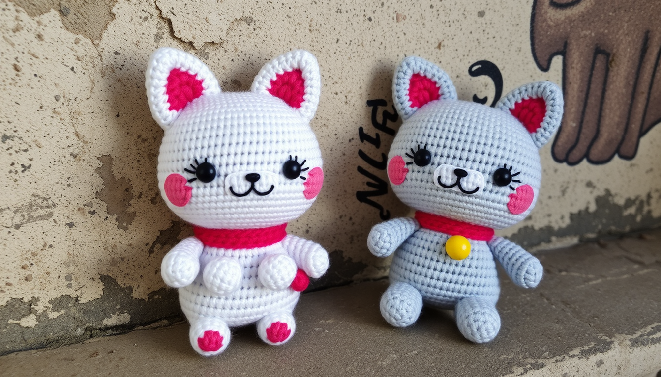 Main art studio: Nekomimi accroché au mur