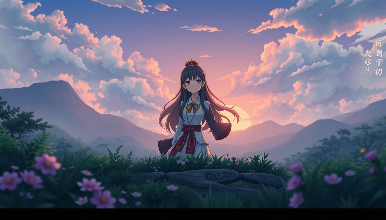 Main art studio: cô gái anime trưởng thành đi bơi