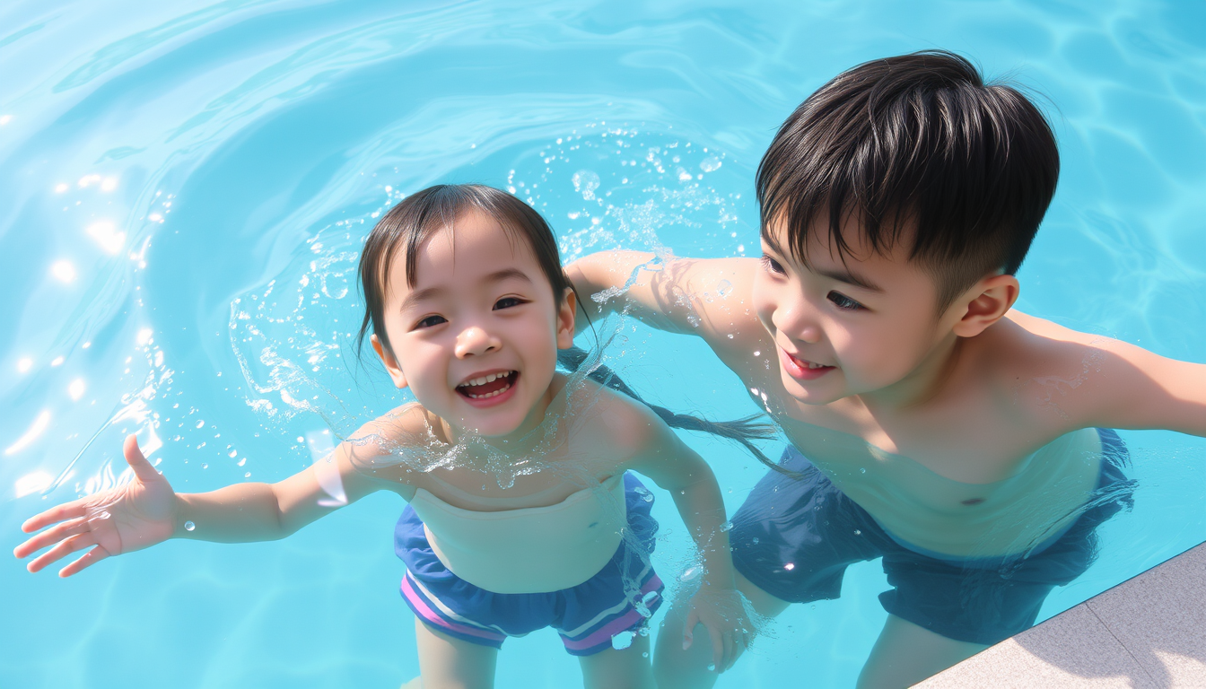 Main art studio: swimming wow this too many 20-29 young Girl and boy! Their clothes is very cool~ They have great body. No wrap them to cloth. They now free certainty 