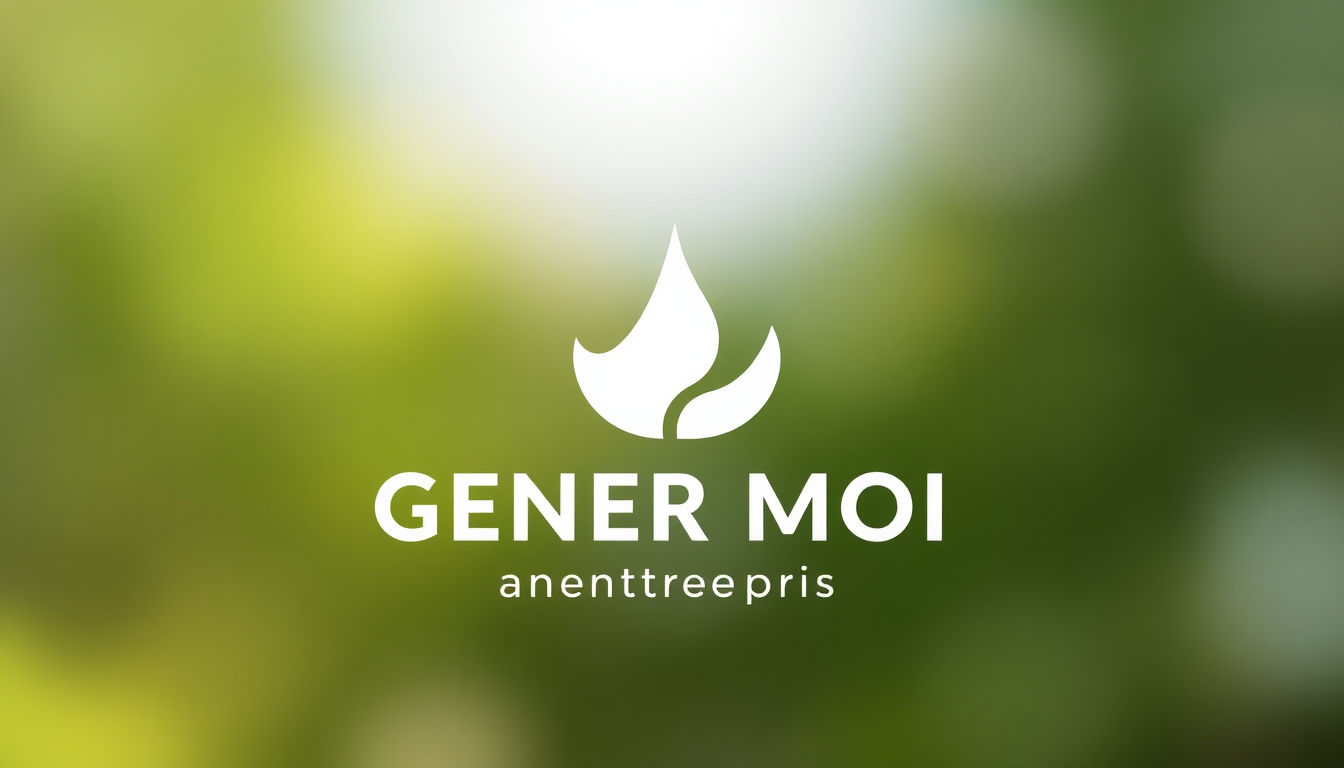Logo idea created from the prompt: logo design, clean minimal mark, bold simple shapes, balanced composition, GENER MOI UN LOGUO D'ENTREPRIS AVEC NOTRE NOM AVEC LA MARTINIQUE 