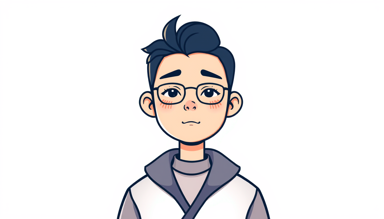 Avatars idea: stylized avatar, head-and-shoulders, clean studio background, 淡墨远山,青松伴溪流,晨雾柔和,低饱和青绿,圆形头像,简约古风,无多余文字 , crisp avatar illustration, social-media-ready