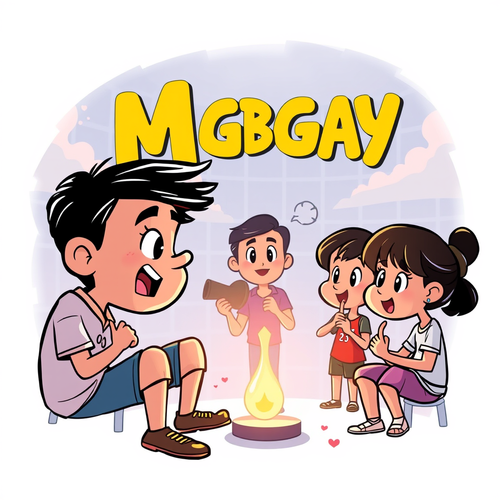 AI Art prompt example created from the prompt: Magbgay Ng magandang profile idea sa reels page na tumutukoy sa mga matatalinghagang salita. Cartoon style lng MEDYO cinematic