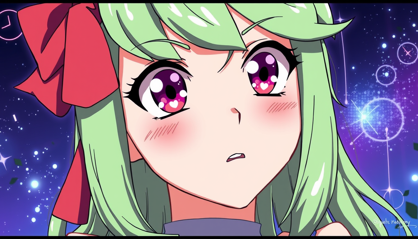 Anime idea: anime style, vibrant colors, expressive eyes, Bulma , detailed anime illustration
