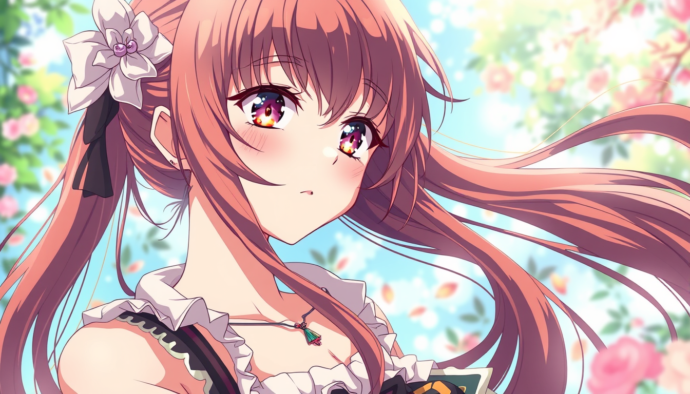 Anime idea: anime style, vibrant colors, expressive eyes, Est ce que tu peux faire generer une femme d'animé avec des belles formes , detailed anime illustration