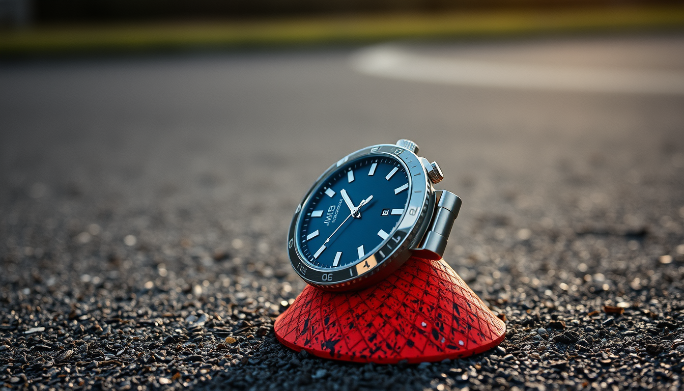 AI Art prompt example created from the prompt: montre moi un objet qui ramasse un cone de foot