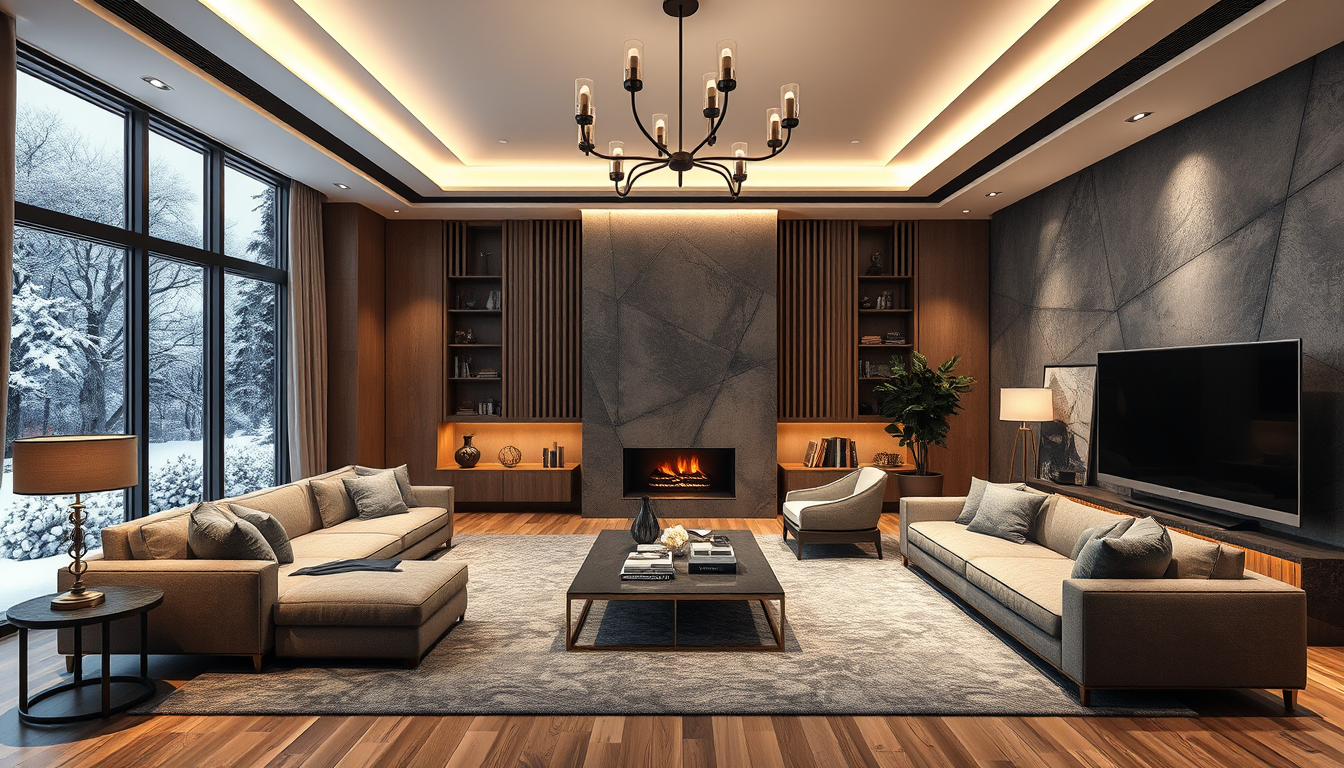 Main art studio: a super realistic living room long 5 meters and 3,5 meters wide the size does have to be realistic