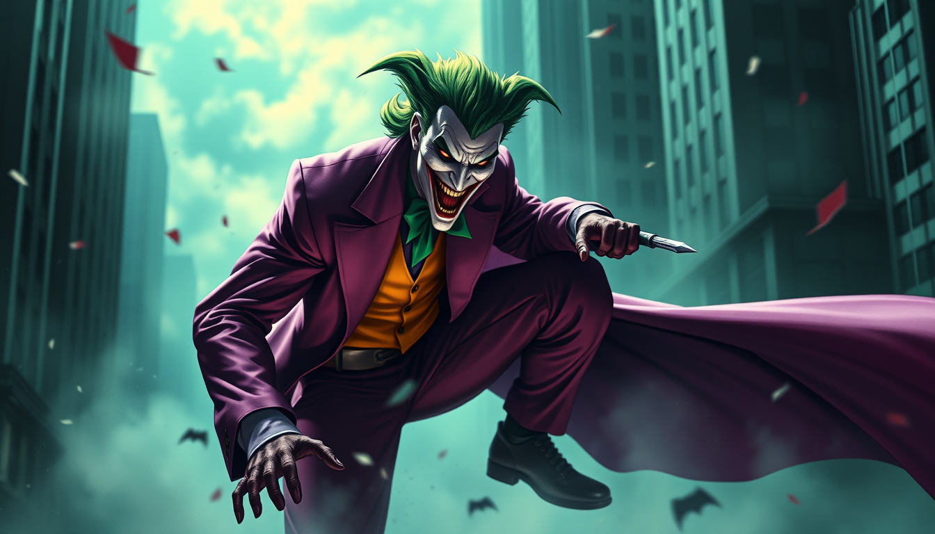 Main art studio: joker kill him batman
