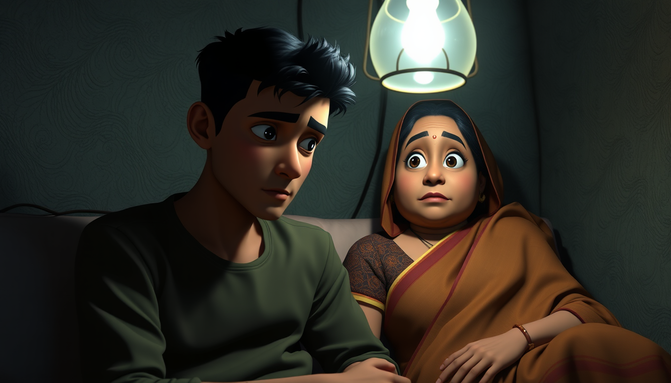 Main art studio: Use same Rashed reference image mature man age 28 to keep exactly the same face, hairstyle, age, skin tone, body shape, and clothing. Inside a modest