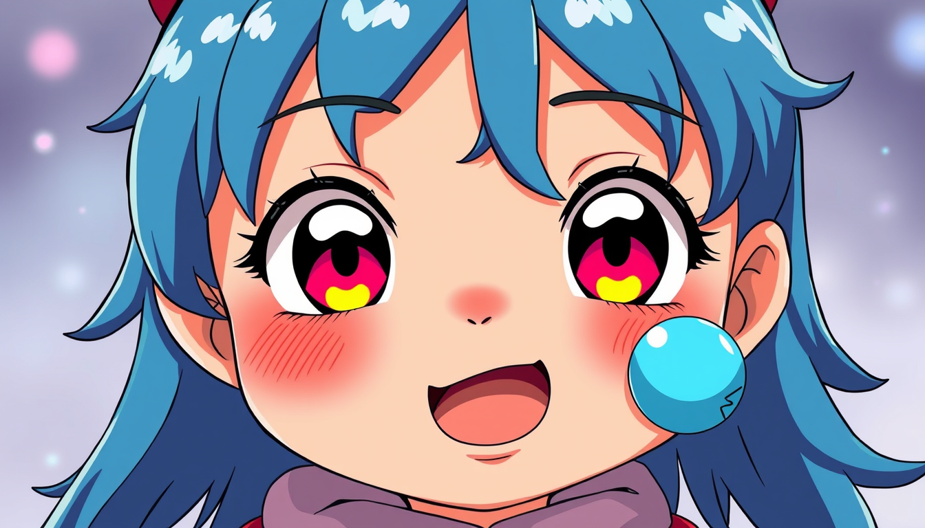 Anime idea created from the prompt: anime style, vibrant colors, expressive eyes, Mujhe 4 funny character photo chiye anime type funny face type , detailed anime illustration