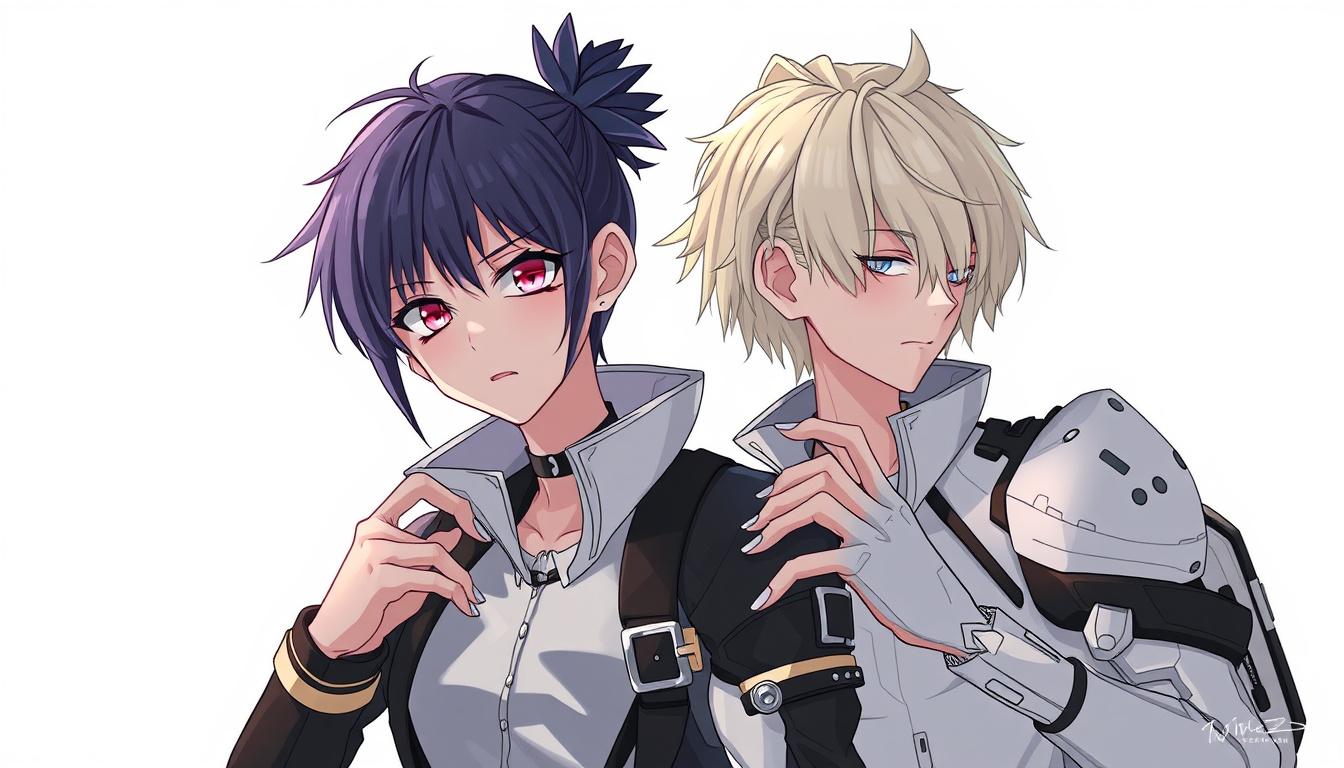 Main art studio: masterpiece. --ar 16:9 Negative prompt: photorealism, modern clothing, futuristic objects, anime proportions, oversized eyes, exaggerated cheekbones,