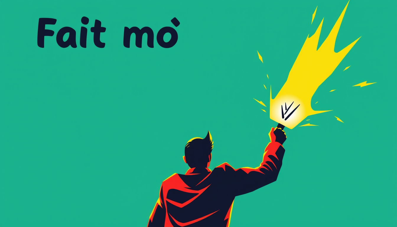 Poster idea created from the prompt: poster design, bold striking composition, strong focal point, space for headline, fait moi une affiche pour une recherche pour animateur ou 