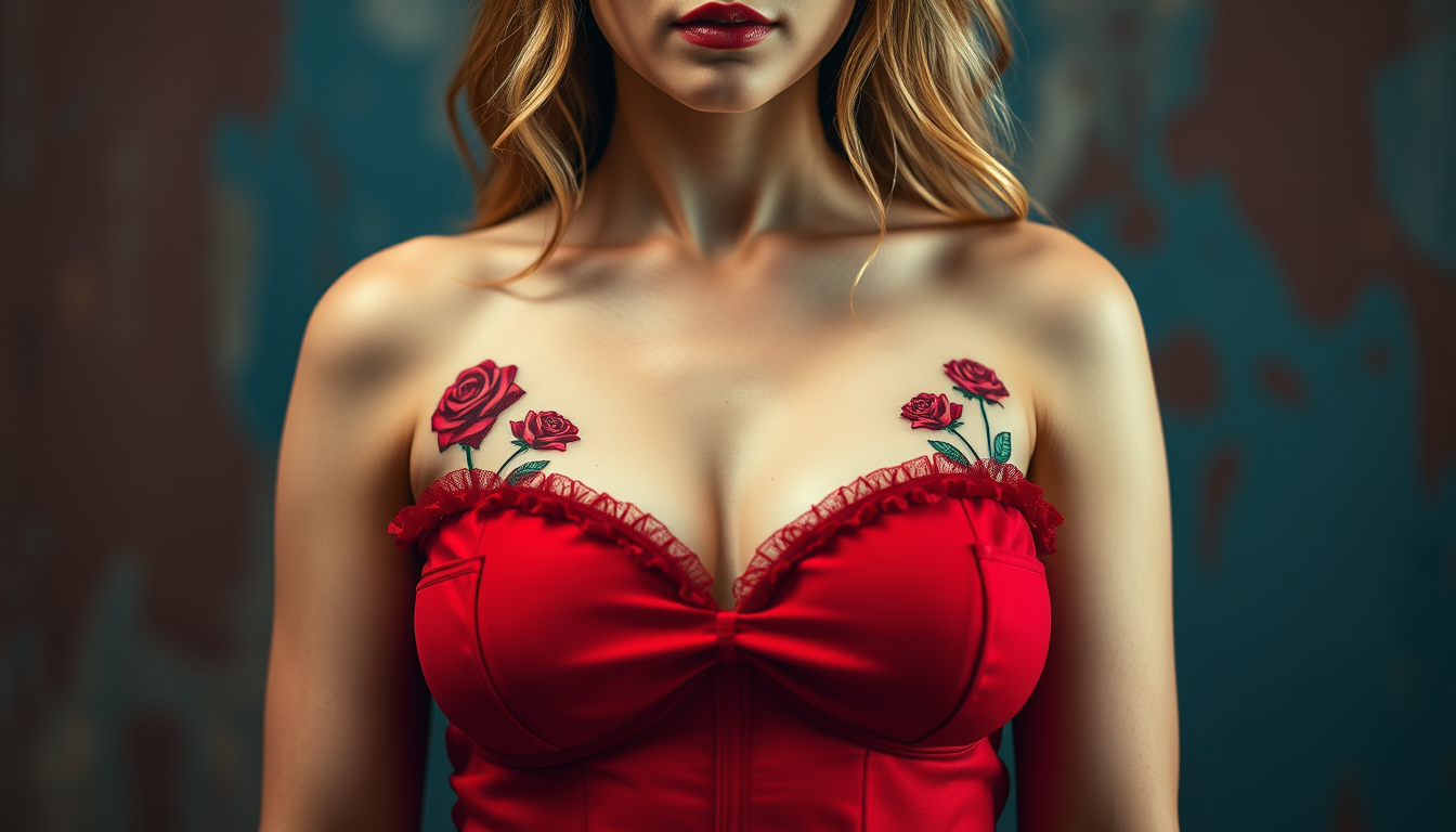 Main art studio: Fais une femme avec despetit stickers roses sur les seins et une simple cullote