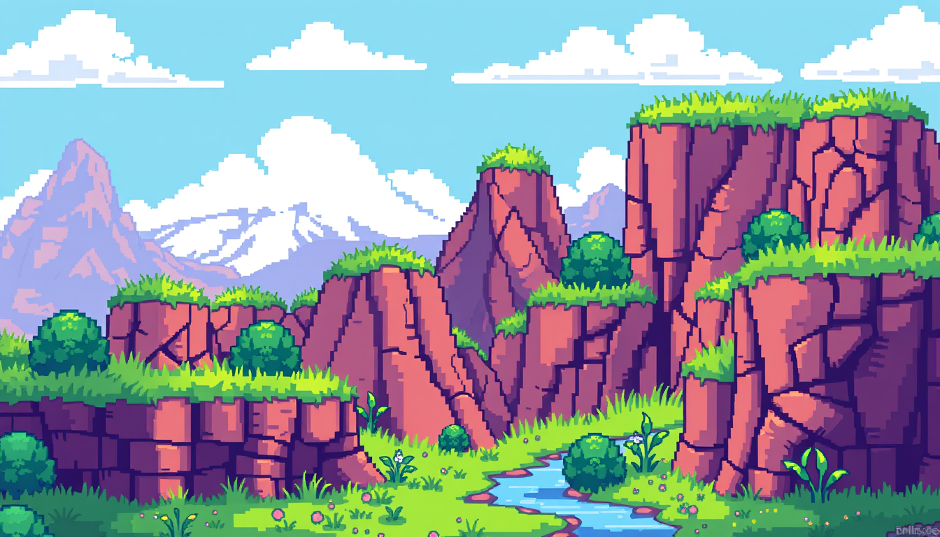 AI Pixel Art idea created from the prompt: pixel art, 32x32 sprite scale, limited palette, retro 16-bit game art, Mach 16 mal 16 Pixel ein Fleck gras für ein videospiel , crisp pixel 
