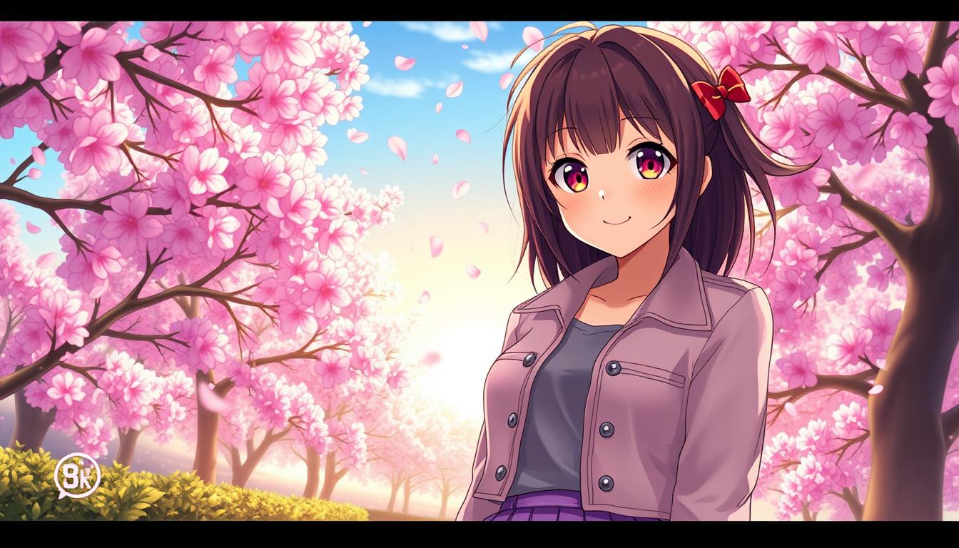 Anime idea: anime style, vibrant colors, expressive eyes, masterpiece, best quality, ultra detailed, Yuri Sakazaki from The King of Fighters, casual spring fashio