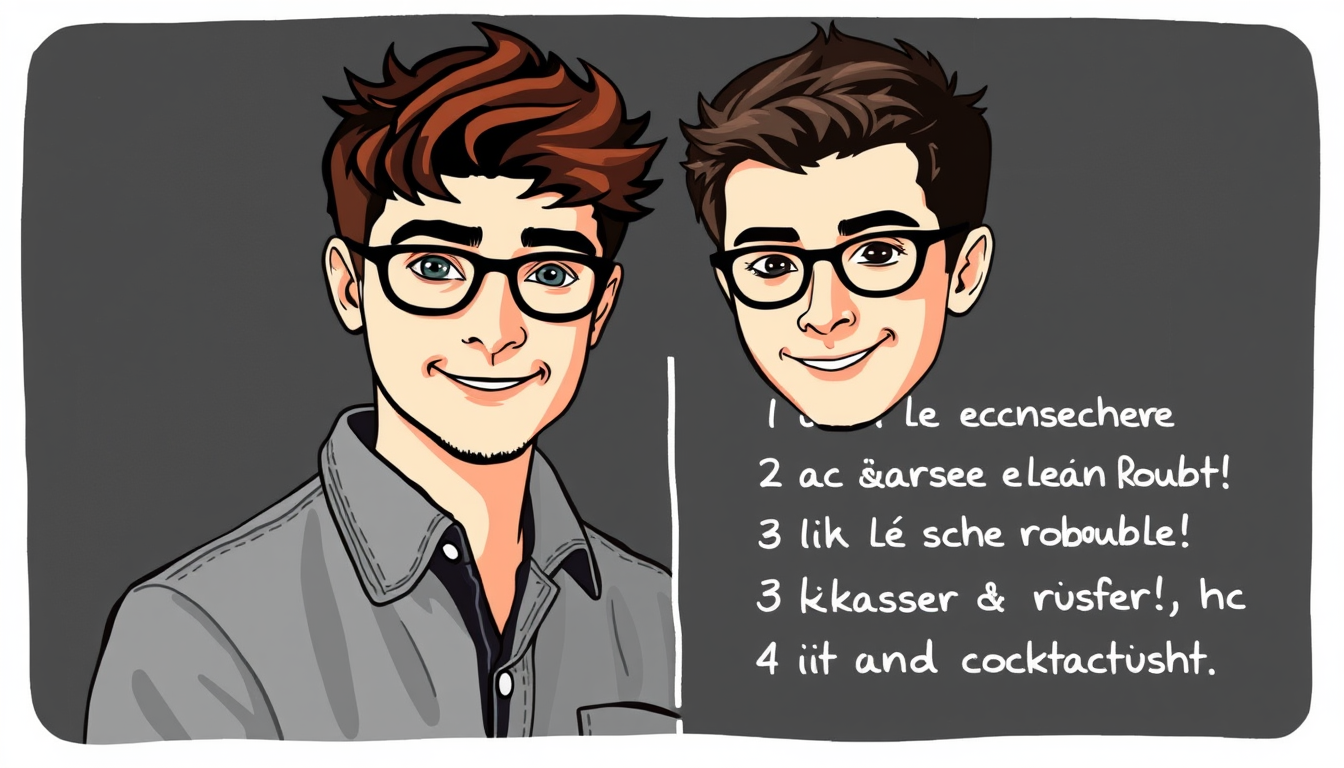 Main art studio: Deckblatt Englisch cool und mit Name (Vincent) und Klasse (5c) und einfach