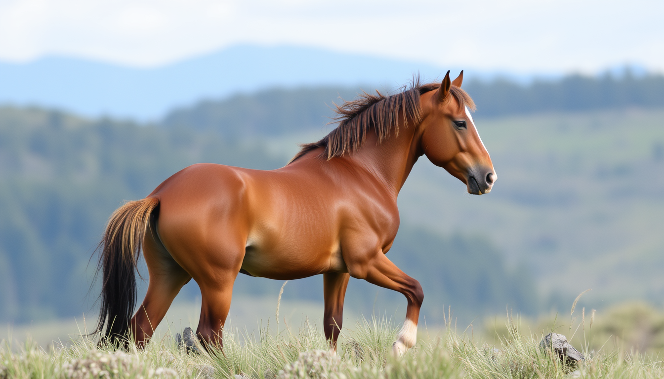 Main art studio: Pferd