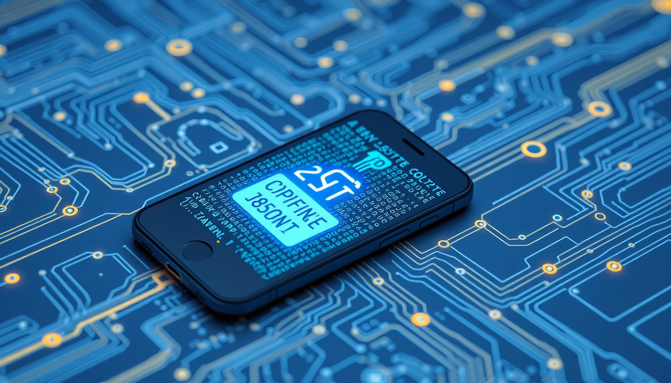 Main art studio: Smartphone 2FA code security shield