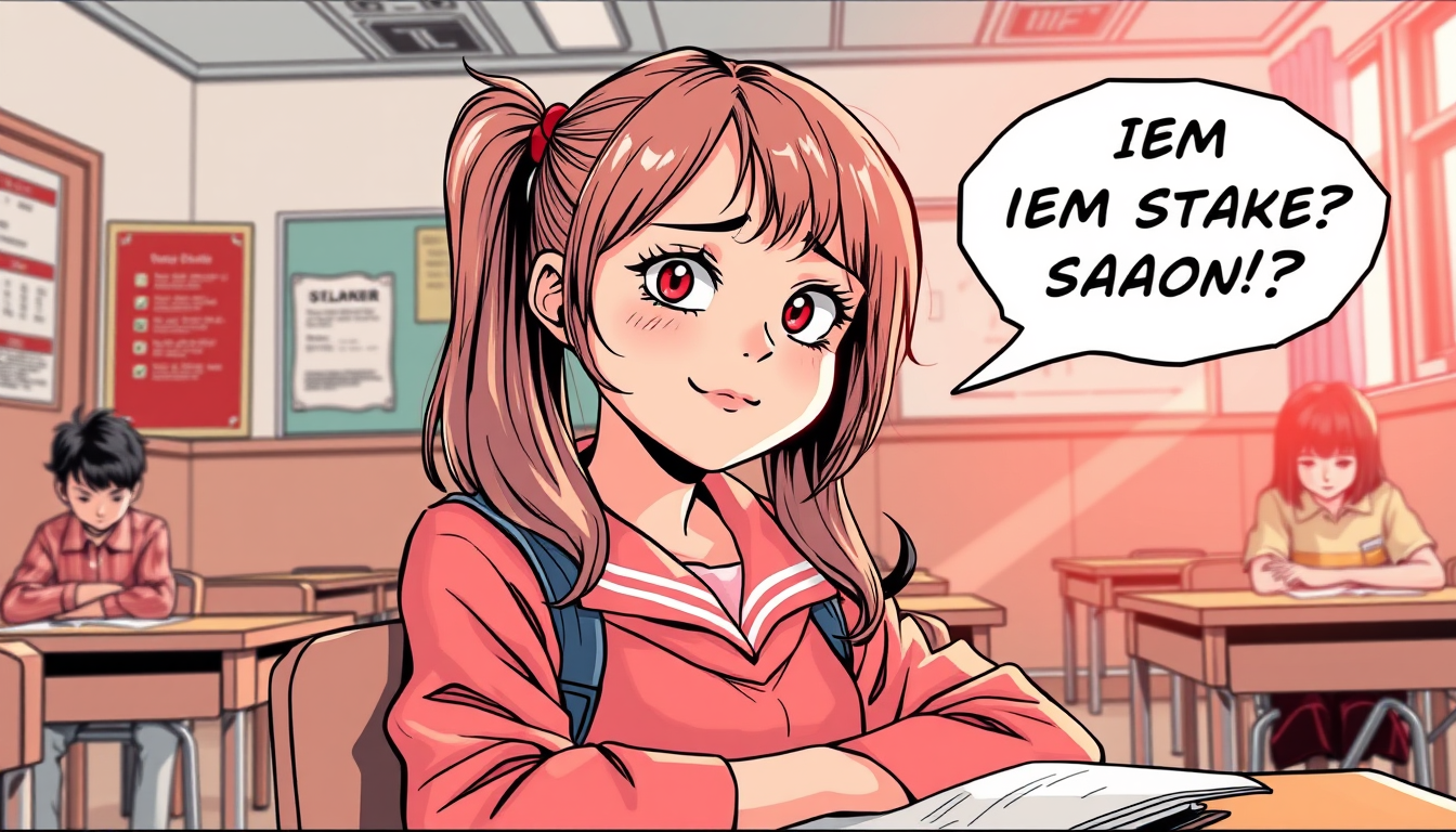AI Comic idea created from the prompt: comic panel, bold inks, halftone shading, speech-bubble ready composition, Нарисуй 8‑летнюю девочку Полину в школьной форме, у неё две длинн
