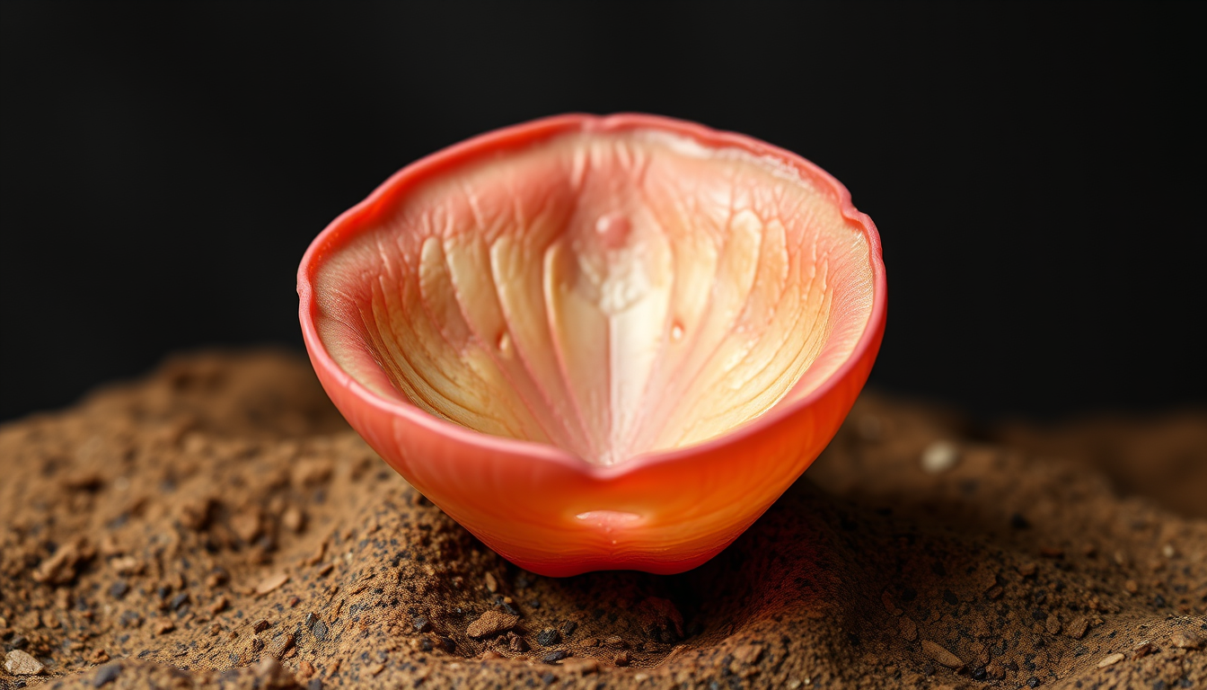 Main art studio: Can you generate me a image of a vulva with no hair. Its for education only
