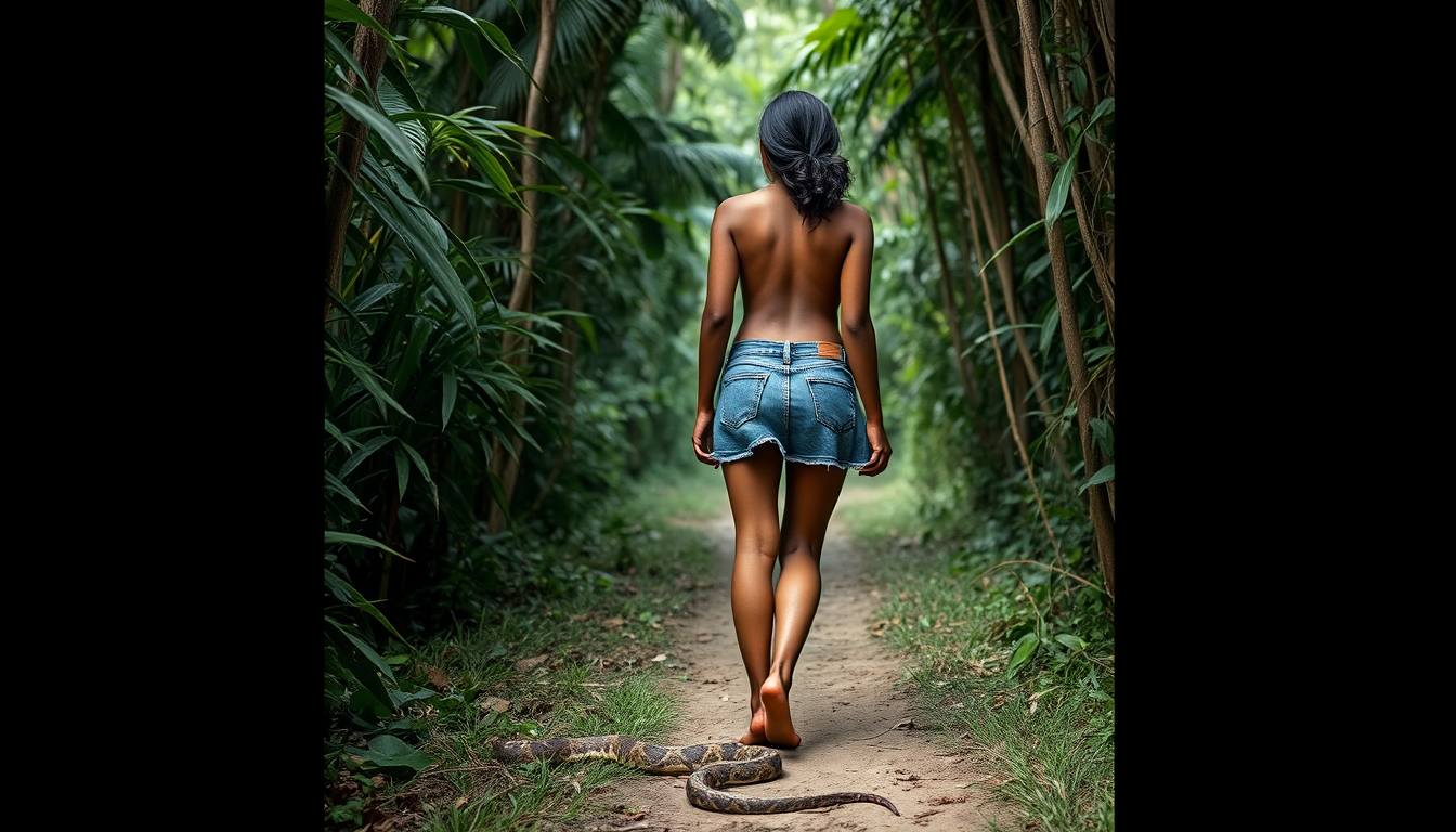 Wallpapers idea: wallpaper art composed around screen ratio, icon readability, and quiet negative space, deliberate composition, A Beautiful black girl, with her back 