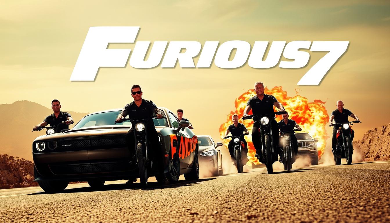 Main art studio: Affiche furious 7