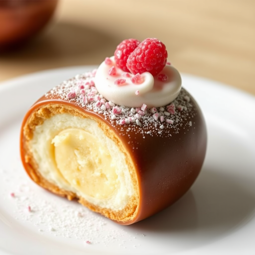 AI Art prompt example created from the prompt: realistic Japanese sweet imagawayaki