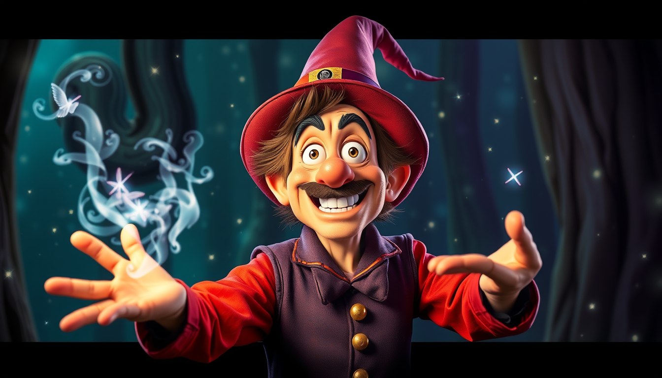 Main art studio: super funny and goofy magical meramid