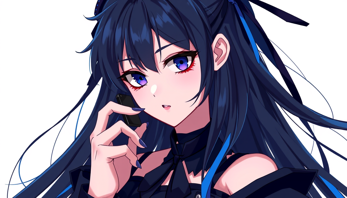 Character idea created from the prompt: an original character defined by silhouette, role, outfit, palette, and expression, deliberate composition, Anime-style female virtual assis