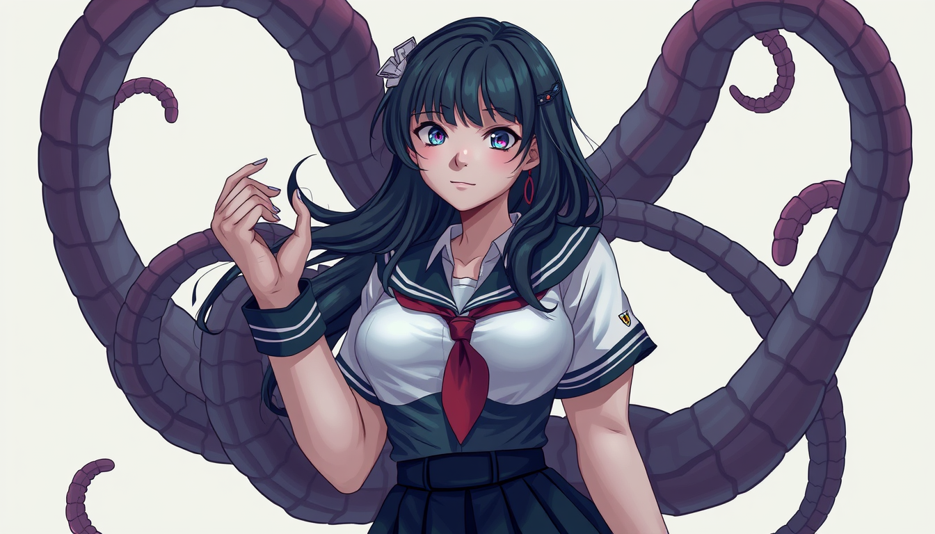 OC idea: an original character built from personality, archetype, distinctive traits, and a coherent visual motif, deliberate composition, make a picture of a