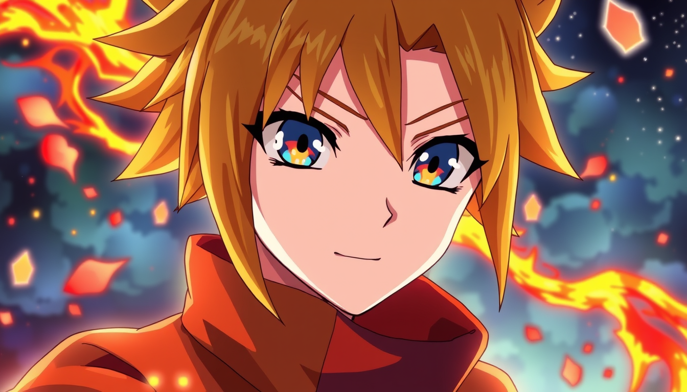 Anime idea: anime style, vibrant colors, expressive eyes, Mitsuki dentro do sobconsiente de himawari vendo kurama , detailed anime illustration