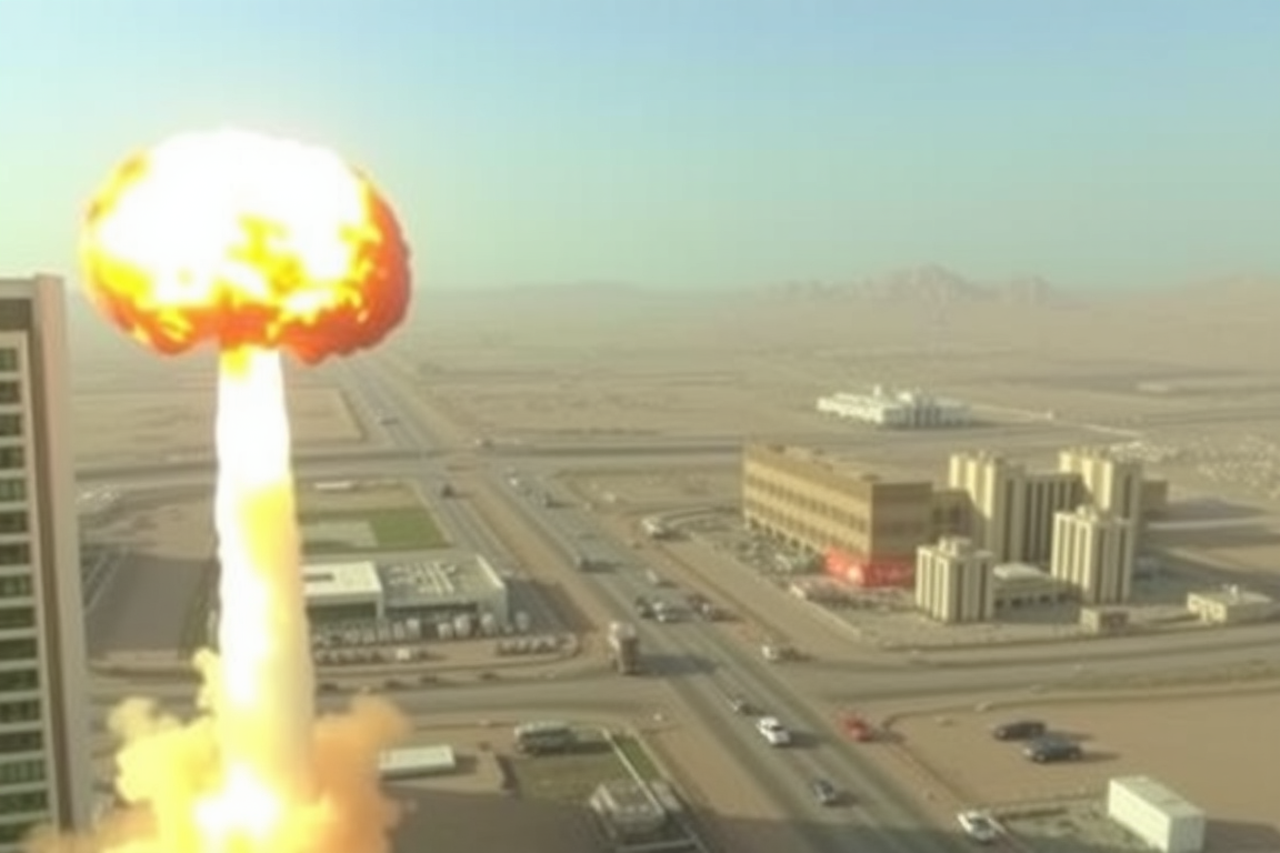 Main art studio: trump shots bomb to dubai and netnjahu is on knews