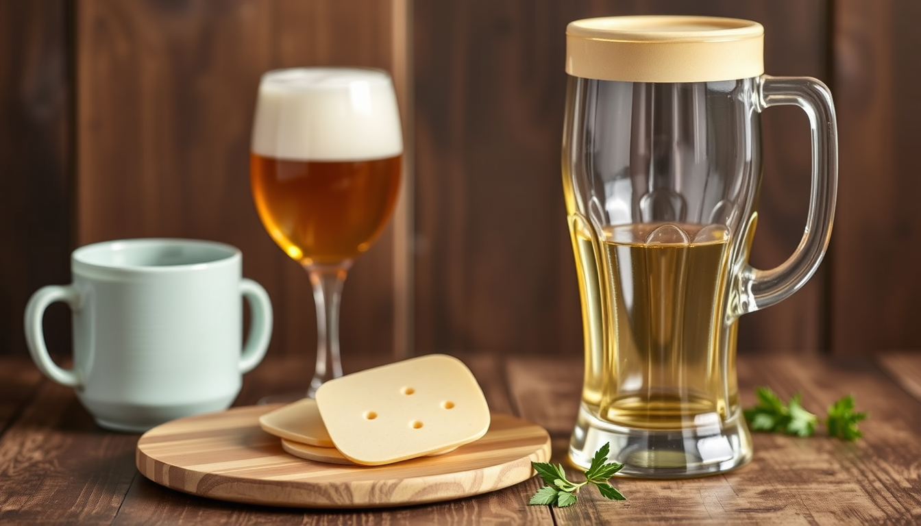 Main art studio: pappe flasche in der form eines michlkartons mit pappe deckel 1l groß