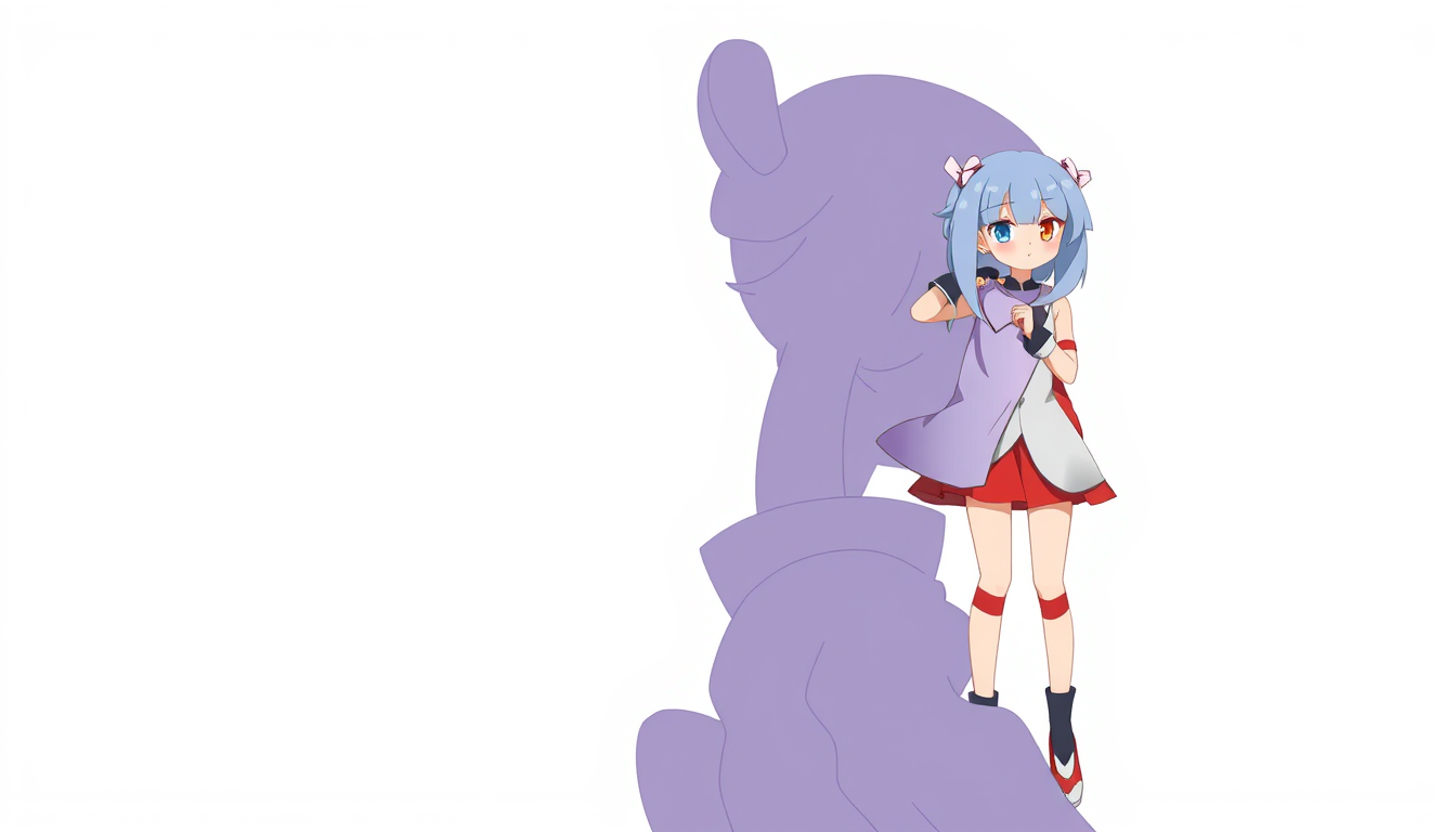Characters idea: an original character defined by silhouette, role, outfit, palette, and expression, deliberate composition, お尻に注射を打つめちゃくちゃ可愛いアニメ風のピンクナース注射持たせてね , poli