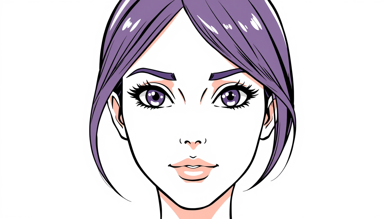 Main art studio: Crear una página educativa horizontal 16:9 para un curso de dibujo manga. PASO 1 — NARIZ. Mostrar un rostro manga femenino de frente, estilo limpio y