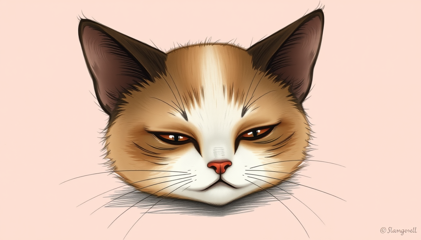Main art studio: une meuf peau marron(les yeux aussi) cheveux bruns frissé long pas trop non plus elle a les oreilles de chat bruns ils descendent car elle est triste 