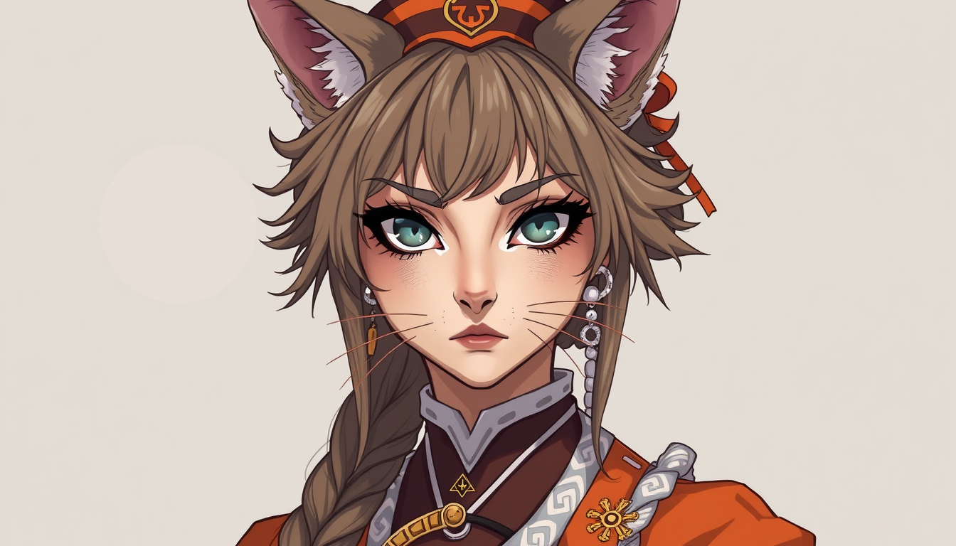 AI OC idea created from the prompt: an original character built from personality, archetype, distinctive traits, and a coherent visual motif, deliberate composition, A Supersti