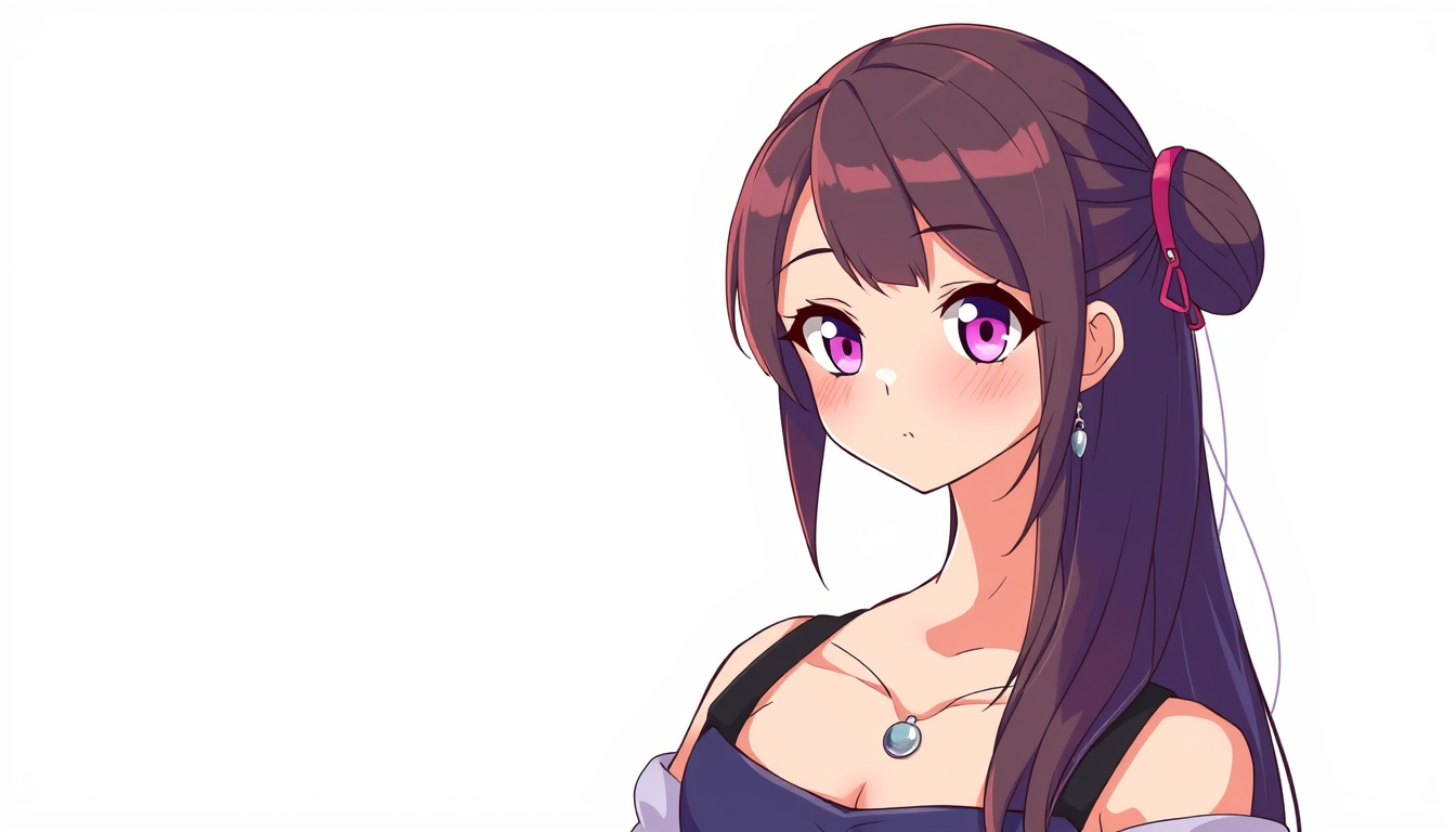VTuber Avatars idea: vtuber avatar, anime style bust, expressive eyes, streaming overlay ready, اريد شعرها اسود و تلعبس لباس هودي ابيض وعينيها سودا وتلبس كمامة شخصية ولد ,