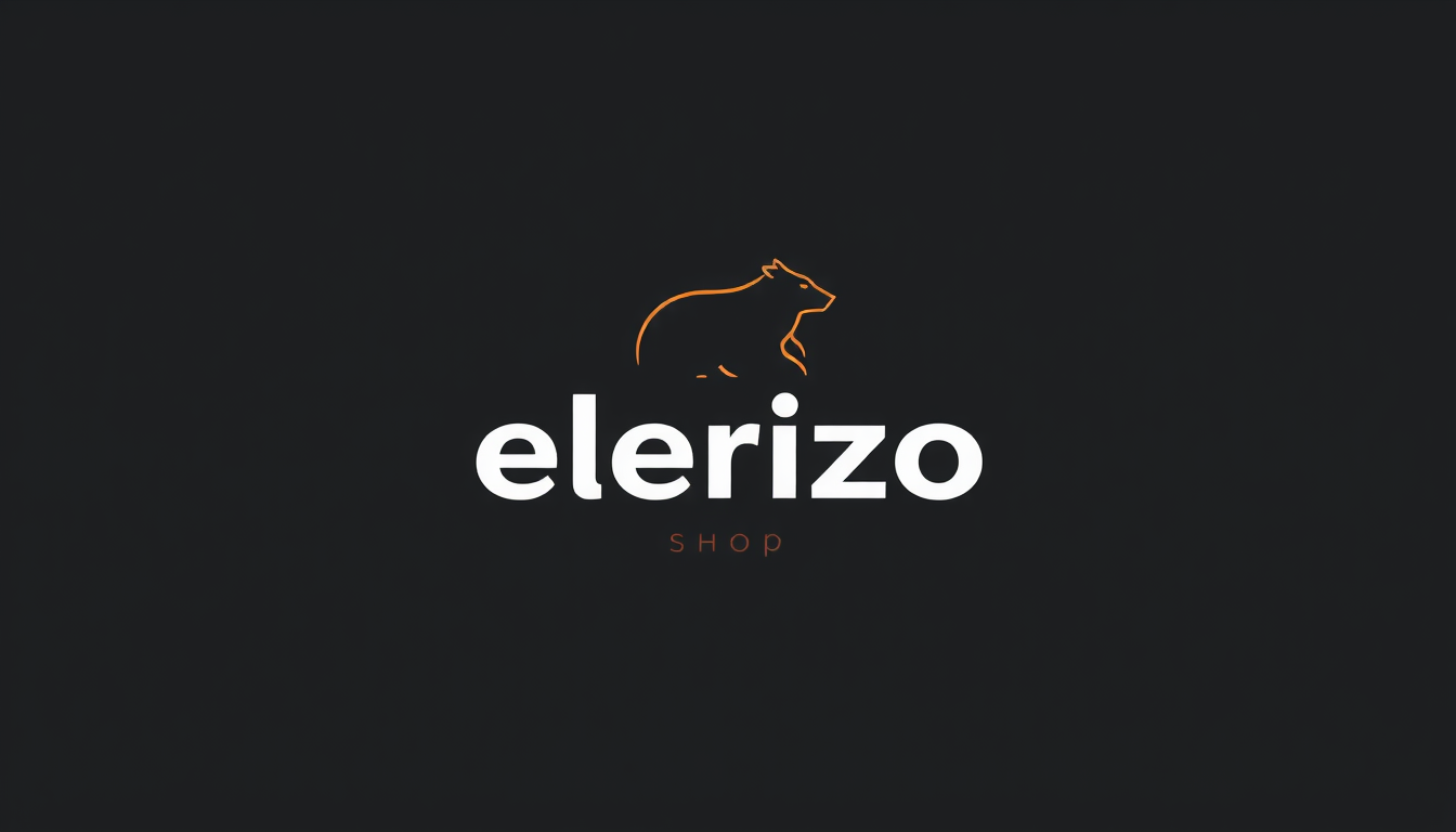Logo idea created from the prompt: logo design, clean minimal mark, bold simple shapes, balanced composition, quiero un erizo como una imagen para una tienda que se llama eler